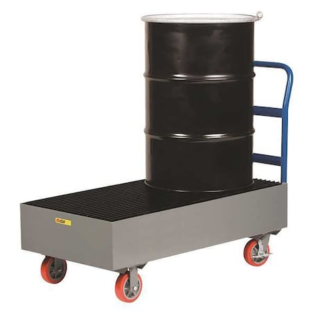 Two Drum Spill Platfrm Cart, 21 In Height MPN:SSB512566-6PYBK