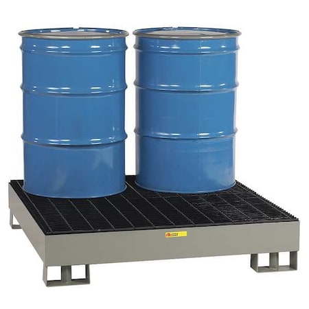 Spill Deck, 66 gal Spill Capacity, 4 Drums, 4, 000 lb Load Capacity, Steel MPN:SST-5151