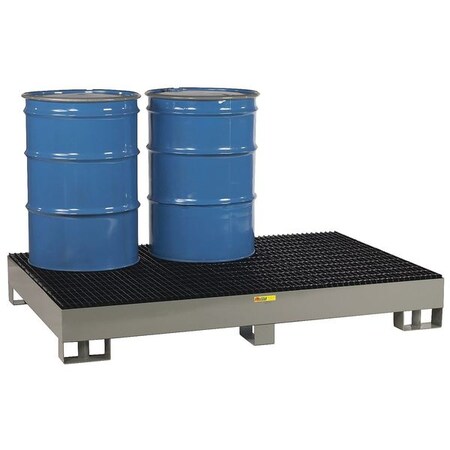 Spill Deck, 99 gal Spill Capacity, 6 Drums, 6, 000 lb Load Capacity, Steel MPN:SST-5176