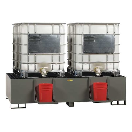 IBC Dispensing Station, 400 gal Spill Capacity, 10, 000 lb. Load Capacity, Steel MPN:SST-IBC-2