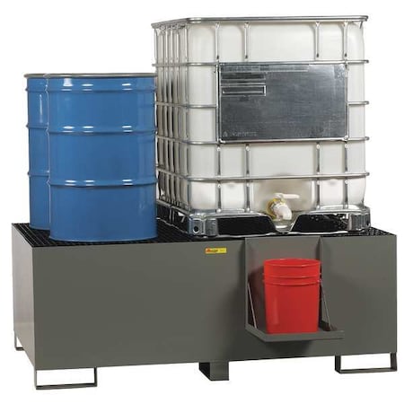 IBC Dispensing Station, 400 gal Spill Capacity, 10, 000 lb. Load Capacity, Steel MPN:SST-IBC