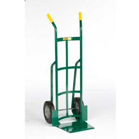 Little Giant® Shovel Nose Hand Truck T-362-10 - Dual Handle - 10 x 2.75 Rubber Tire T-362-10
