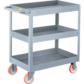 Little Giant® Steel Shelf Truck w/3 Shelves 1200 lb. Capacity 53-1/2