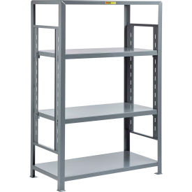 Little Giant® 4 Shelf Heavy-Duty Adjustable Steel Shelving 48