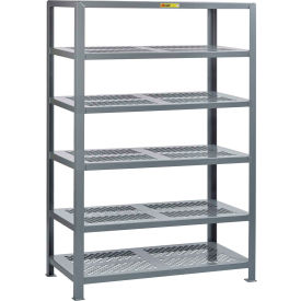 Little Giant® 6 Shelf Perforated Welded Steel Shelving 32
