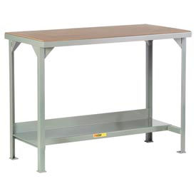 Little Giant® Welded Steel Workbench - Shop Top & Shelf - 48