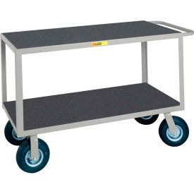 Little Giant® Instrument Cart w/Flat Shelves & Vinyl Mat 1200 lb. Cap 36