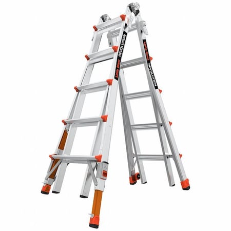 Multipurpose Ladder, Not Available, Aluminum, 300 lb Load Capacity MPN:13122-801