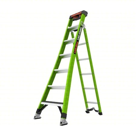 Combination Ladder, Hy Viz Green, 7.1 ft MPN:13907-074