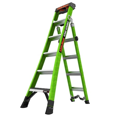 Fiberglass XT Combination Ladder, Extension Ladder, Leaning Ladder, Stepladder Configuration MPN:13936-071