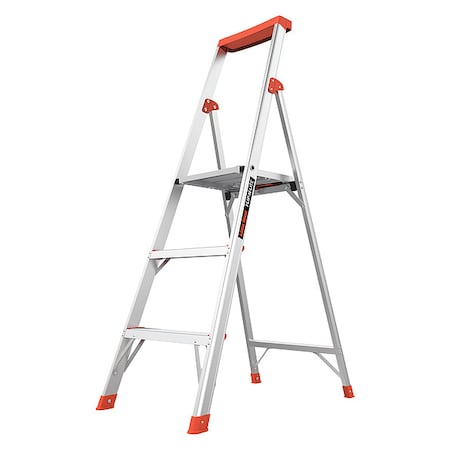 5 ft Aluminum Platform Stepladder, 300 lb Capacity MPN:15273-001