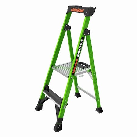 4 ft Fiberglass Platform Stepladder, 375 lb Capacity MPN:15404-001