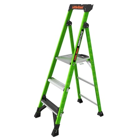 5 ft Fiberglass Platform Stepladder, 375 lb Capacity MPN:15405-001