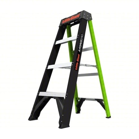 A-Frame Stepladder, Fiberglass, 4 ft, 8.5 ft MPN:15764-001