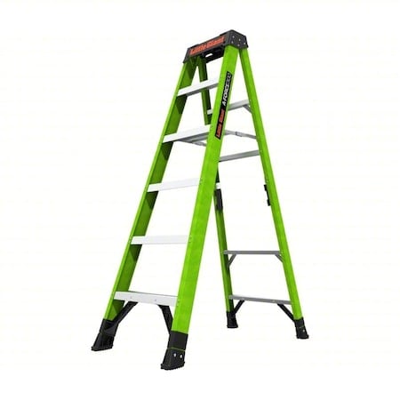 A-Frame Stepladder, Fiberglass, 6 ft, 10.3 ft MPN:15796-001