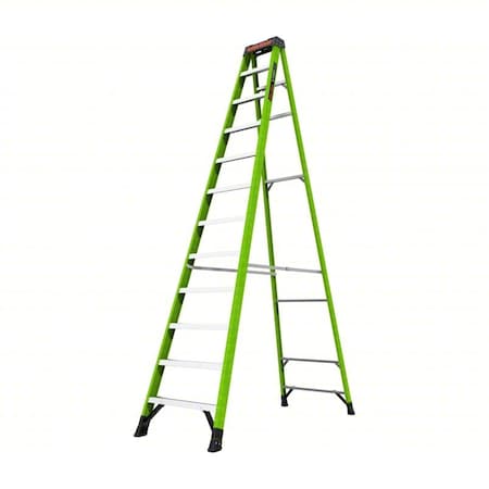 A-Frame Stepladder, Fiberglass, 12 ft, 16.1 ft MPN:15802-001