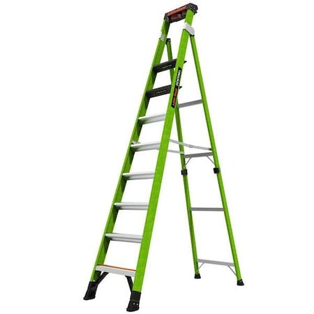 10 ft Fiberglass Stepladder, 375 lb Capacity MPN:15910-002