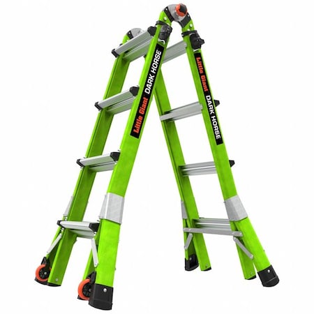 Multipurpose Ladder, 90 Degrees Ladder, Extension Ladder, Stepladder Configuration, Not Available MPN:16117-001