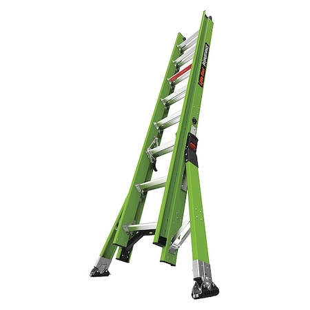 16 ft Fiberglass Extension Ladder, 375 lb Load Capacity MPN:17216