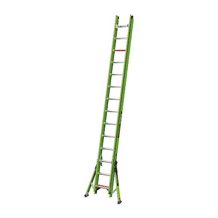 28 ft Fiberglass Extension Ladder, 375 lb Load Capacity MPN:17228-186