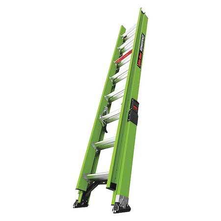 16 ft Fiberglass Extension Ladder, 300 lb Load Capacity MPN:18816