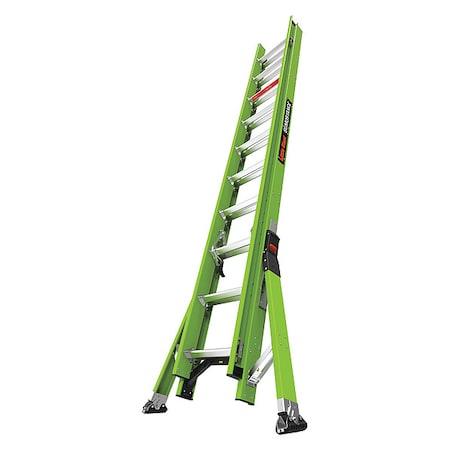 20 ft Fiberglass Extension Ladder, 300 lb Load Capacity MPN:18820