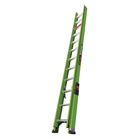 24 ft Fiberglass Extension Ladder, 300 lb Load Capacity MPN:18824