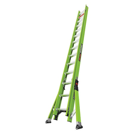 28 ft Fiberglass Extension Ladder, 300 lb. Load Capacity MPN:18828
