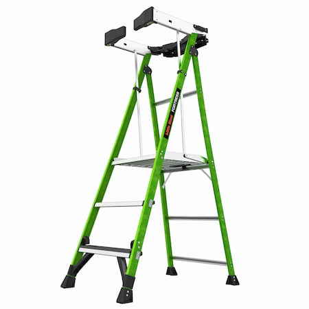 3 ft Fiberglass Platform Stepladder, 375 lb Capacity MPN:19303