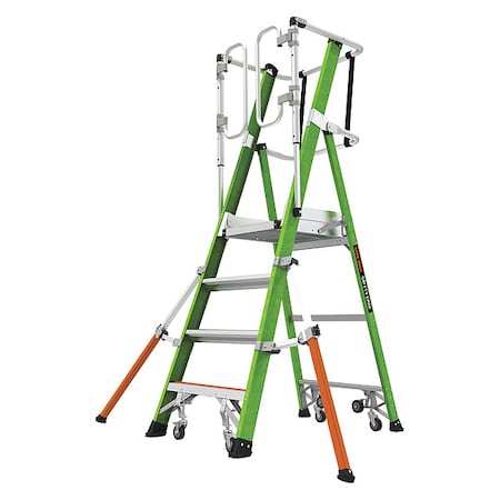 8 ft 7 in Fiberglass Safety Cage, 375 lb Capacity MPN:19704-146