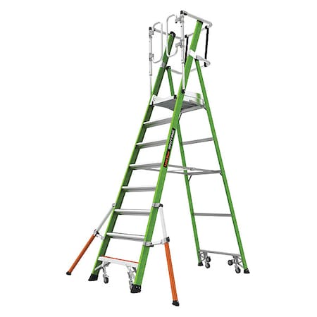 12 ft 5 in Fiberglass Safety Cage, 375 lb Capacity MPN:19708-146