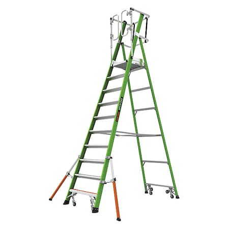 14 ft 6 in Fiberglass Safety Cage, 375 lb Capacity MPN:19710-146