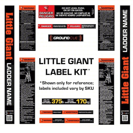 Ladder Label Kit MPN:31890