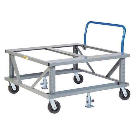 Mobile Pallet Stand, Adjustable, 48 x 48