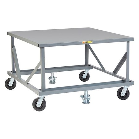 Mobile Pallet Stand, Floor Locks, 48x48 MPN:PDFS4848-6PH2FL
