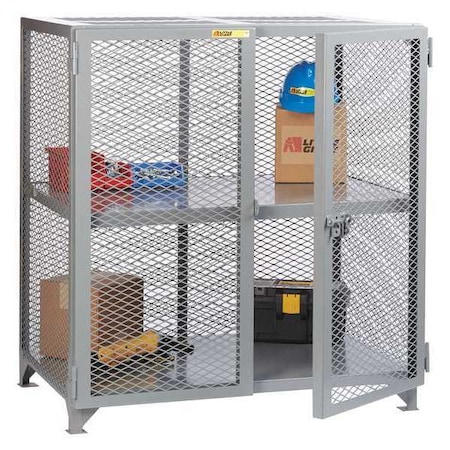 Bulk Storage Locker, 61 in W, 39 in D, 52 in H, (1) Tier, (1) Wide, Gray MPN:SC-3660-NC
