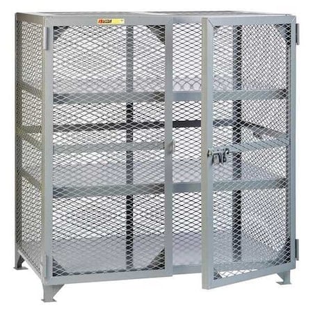 Bulk Storage Locker, 61 in W, 33 in D, 52 in H, (1) Tier, (1) Wide, Gray MPN:SC2-3060-NC