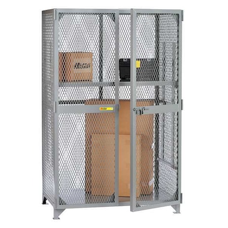 Bulk Storage Locker, 49 in W, 27 in D, 78 in H, (1) Tier, (1) Wide, Gray MPN:SL1-A-2448