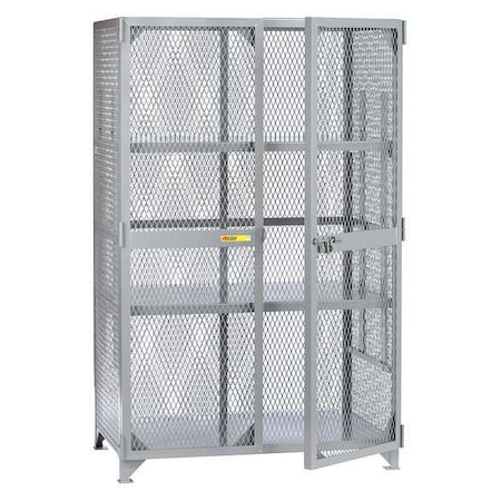 Bulk Storage Locker, 61 in W, 33 in D, 78 in H, (1) Tier, (1) Wide, Gray MPN:SL2-A-3060