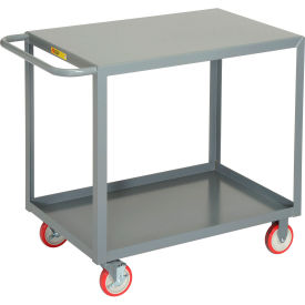 Little Giant® All Welded Service Cart LG-2436-BRK 2 Shelves Flush Top 24 x 36 LG-2436-BRK