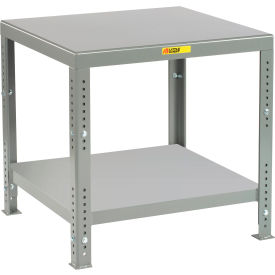 Little Giant® Machine Table with Lower Shelf Adjustable Height 32