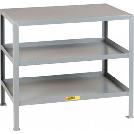 Little Giant® Stationary Machine Table W/ 3 Shelves 36