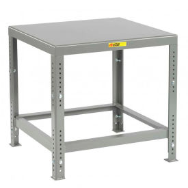 Little Giant® Stationary Machine Table W/ Adj Angled Leg Steel Square Edge 48