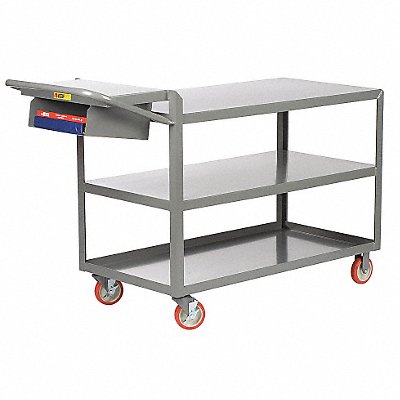 Order-Picking Cart 1 200 lb Steel MPN:3LG-1832-WS-P-BK