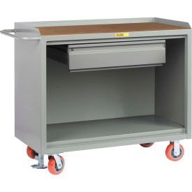 Little Giant Mobile Service Bench w/ Shop Top Square Edge & 1 Shelf 48