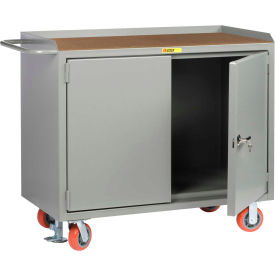 Little Giant Mobile Service Bench w/ Shop Top Square Edge & 2 Doors 48