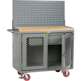 Little Giant Mobile Service Workbench w/ Drawer & 2 Doors 48