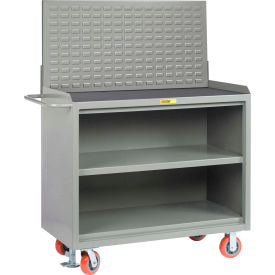 Little Giant Mobile Service Workbench w/ Non Slip Vinyl Top & Shelf 48