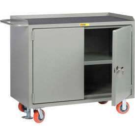 Little Giant Mobile Service Workbench w/ Center Shelf & 2 Doors 48