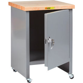 Little Giant® Mobile Compact Work Center Cabinet with Center Shelf 24
